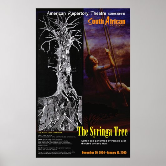 POSTER L'ARBRE SYRINGA (Devant)