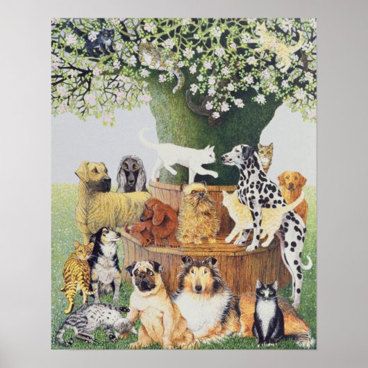 Poster L'arbre Trysting (Devant)