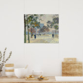 Poster L'Arc de Triomphe à Automne, Paris (Cuisine)