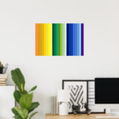 Poster L'arc-en-ciel & plus, un univers de couleurs 47 te (Bureau à domicile)