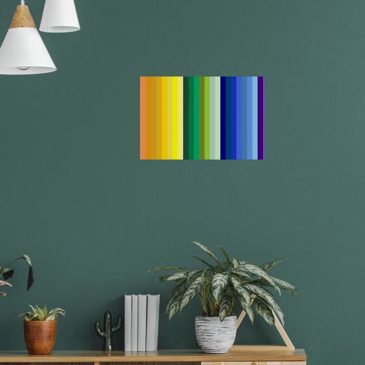 Poster L'arc-en-ciel & plus, un univers de couleurs 47 te (Salon 1)