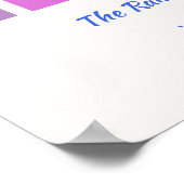 Poster L'arc-en-ciel & plus, un univers de couleurs 49 te (Coin)