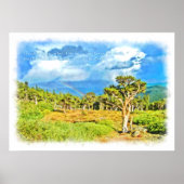 Poster L'arc-en-ciel sera vu dans le nuage (Devant)