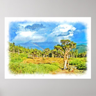 Poster L'arc-en-ciel sera vu dans le nuage