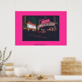 Poster L'Arc, le centre-ville de Reno, Nevada (Cuisine)