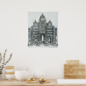 Poster L'arc triomphal (Cuisine)