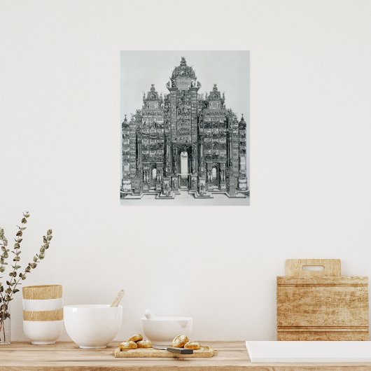 Poster L'arc triomphal (Cuisine)