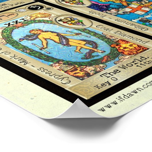 Poster L'Arcane majeure du Tarot [3"] (Coin)