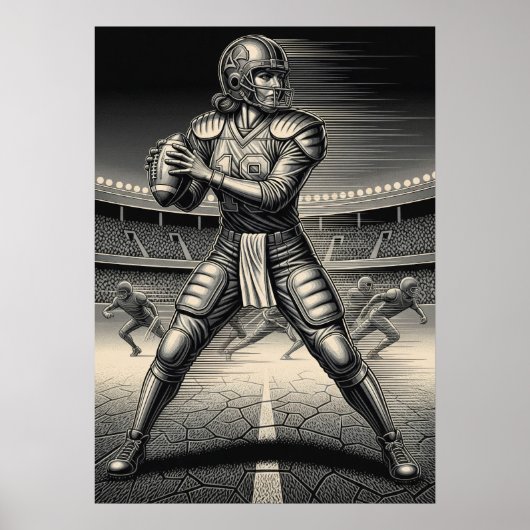 Poster L'ARCHANGE DU GRIDIRON (L'Archange Gridiron) (Devant)
