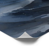 Poster L'Arche de Noé dans la mer tempétueuse (Coin)