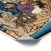 Poster L'Arche de Noé — Ukiyo-e (Coin)