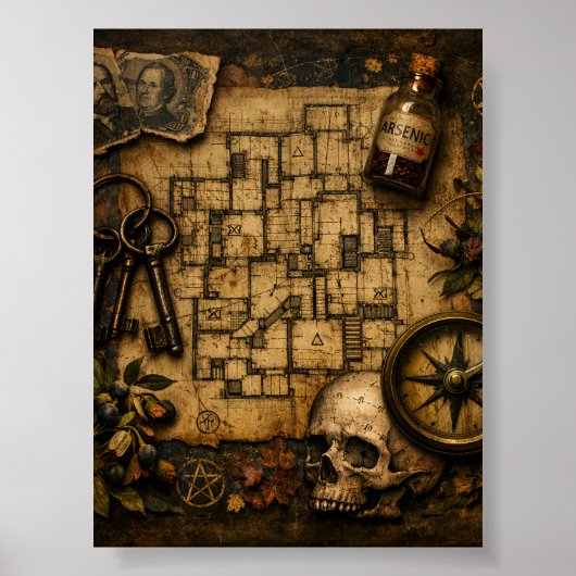 Poster L'architecte de la mort : le château meurtrier de (Devant)