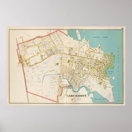 Poster Larchmont (Devant)