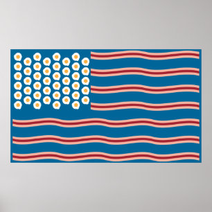 Poster Lard pour l'affiche drôle des USA