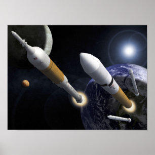 Poster L'Ares je sers d'équipier le lanceur