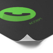 Poster L'argent appelle l'affiche de motivation (Coin)