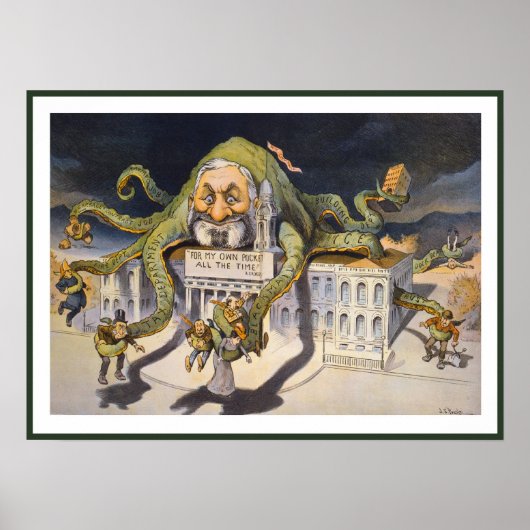 Poster L'argent et la politique (Devant)