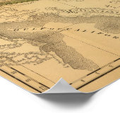 Poster L'Arizona de Rand McNally (Coin)