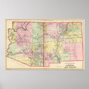 Poster L'Arizona, Nouveau Mexique