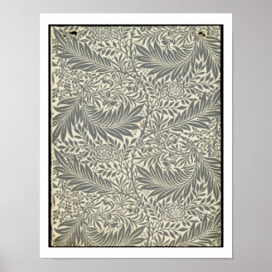 Poster Larkspur, fond d'écran, 1872