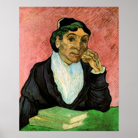 Poster L'Arlésienne (Madame Ginoux) de Vincent van Gogh (Devant)