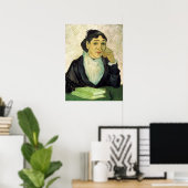 Poster L'Arlésienne (Madame Ginoux) de Vincent van Gogh (Bureau à domicile)