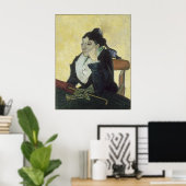 Poster L'Arlesienne : Madame Ginoux de Vincent Van Gogh (Bureau à domicile)
