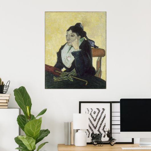 Poster L'Arlesienne : Madame Ginoux de Vincent Van Gogh (Bureau à domicile)