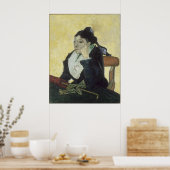 Poster L'Arlesienne : Madame Ginoux de Vincent Van Gogh (Cuisine)