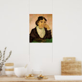 Poster L'Arlesienne (Madame Ginoux) par Vincent van Gogh (Cuisine)