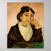 Poster L'Arlesienne (Madame Ginoux) par Vincent van Gogh (Devant)
