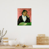 Poster L'Arlesienne (Madame Ginoux) par Vincent van Gogh (Cuisine)