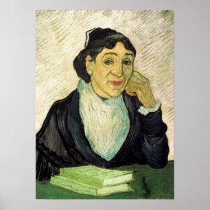 Poster L'Arlesienne (Madame Ginoux) par Vincent van Gogh