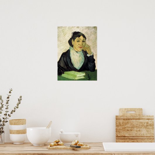 Poster L'Arlesienne (Madame Ginoux) par Vincent van Gogh (Cuisine)