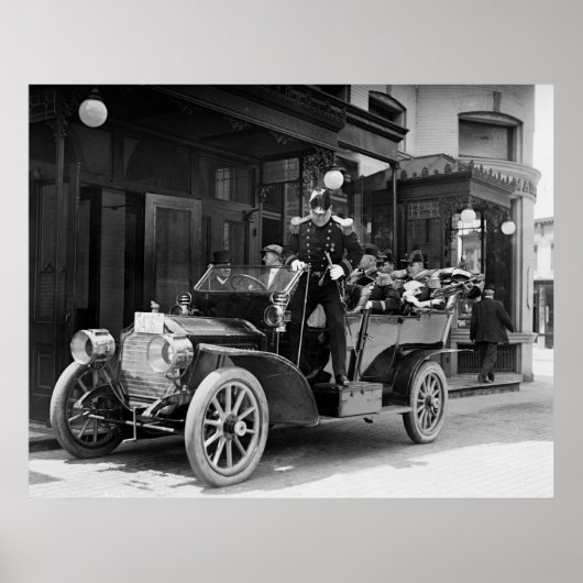 Poster L'armée allemande à Washington, 1910 (Devant)