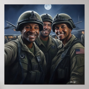 Poster L'armée américaine pour la fête des vétérans 2023