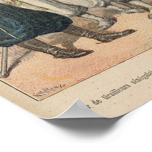 Poster L'armée coloniale (Coin)