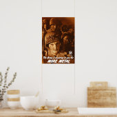 Poster L'Armée Compte Sur Vous (Cuisine)