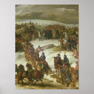 Poster L'armée française croisant le passage de St