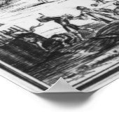 Poster L'armée russe assiége Narva en 1700 (Coin)