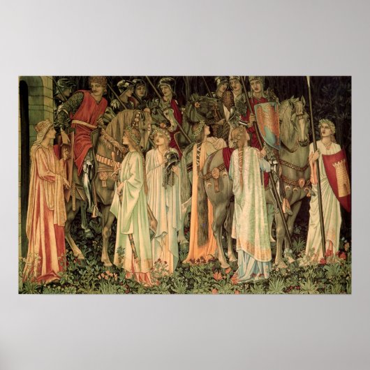 Poster L'Armement et le Départ des Chevaliers (Devant)