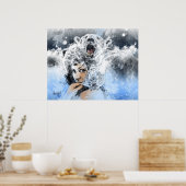 Poster Larmes arctiques (Cuisine)