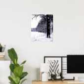 Poster Larmes congelées (Bureau à domicile)