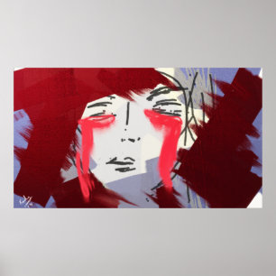 Poster Larmes de sang