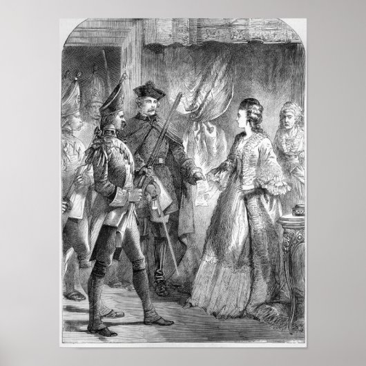 Poster L'arrestation de Caroline Matilda (Devant)