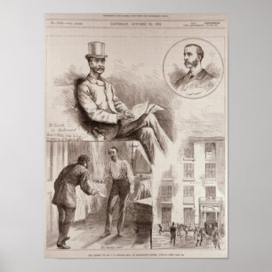 Poster L'arrestation de M. C.S. Parnell, député