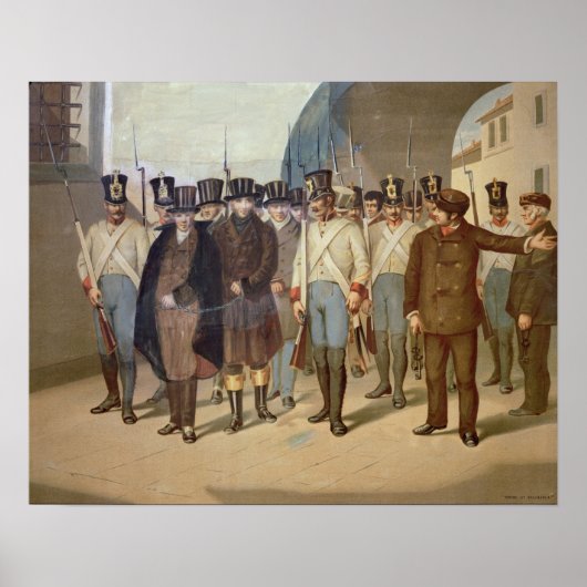 Poster L'arrestation des Carbonari (Devant)