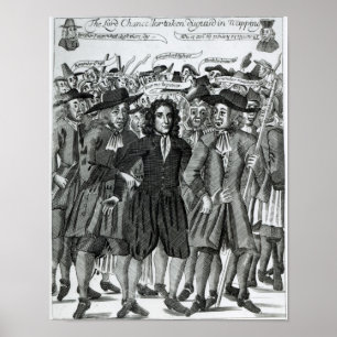 Poster L'arrestation du juge Jeffreys 1689