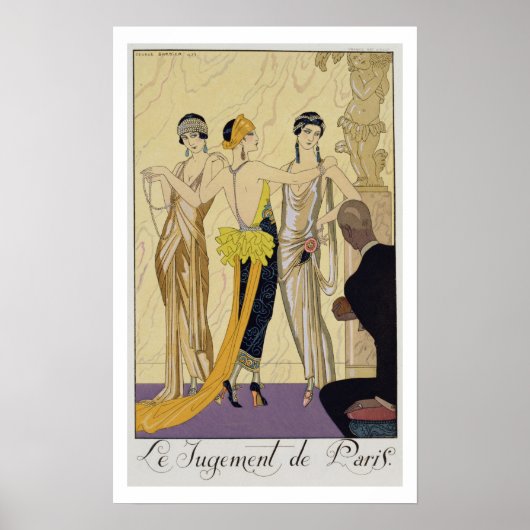 Poster L'arrêt de Paris, 1920-30 (tirage pochoir) (Devant)