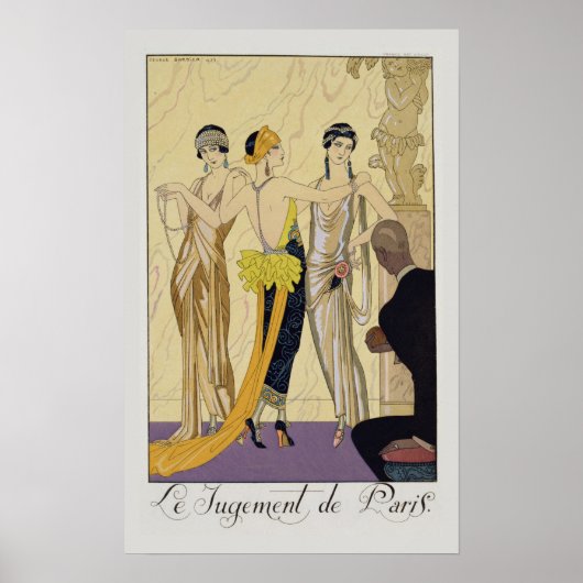 Poster L'arrêt de Paris, 1920-30 (tirage pochoir) (Devant)